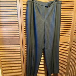 Jones New York Grey with Blue Pinstripes Pants